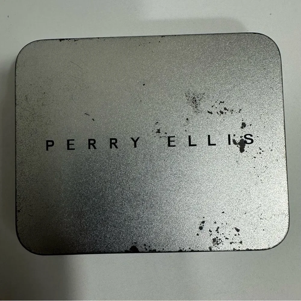 Vintage Perry Ellis Soft Genuine Leather Brown Wallet